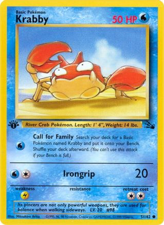 Krabby 051 - 1st Edition - Common