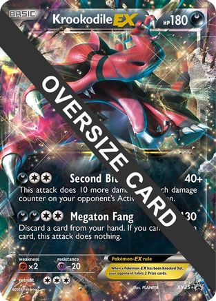 Krookodile EX - XY25 - Holofoil - Promo