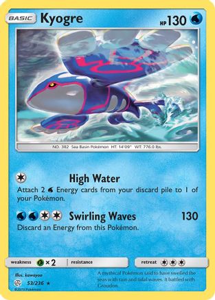 Kyogre 053 - Rare