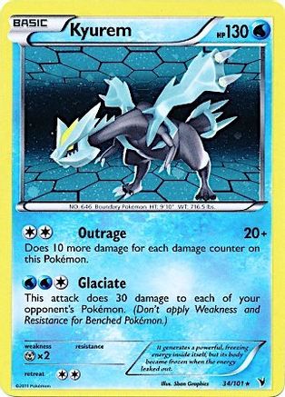 Kyurem (Cosmos Holo) 034/101 - Holofoil - Promo