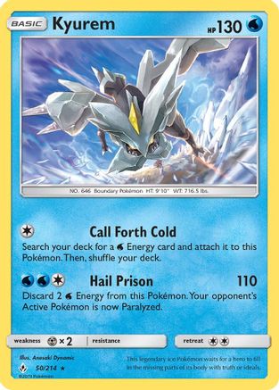 Kyurem 050 - Holofoil - Holo Rare