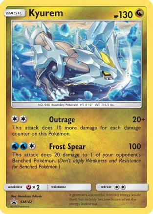 Kyurem - SM142 - Holofoil - Promo