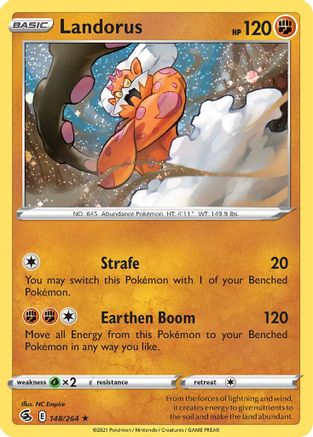 Landorus (Cosmos Holo) 148/264 - Holofoil - Promo