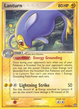 Lanturn - Reverse Holofoil - Rare
