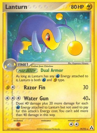 Lanturn - Reverse Holofoil - Rare