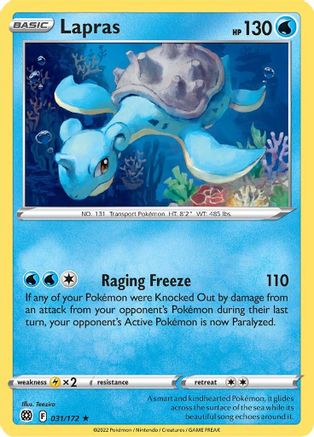 Lapras 031 - Rare