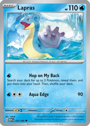 Lapras 131 - Uncommon
