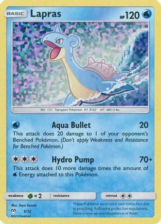 Lapras - 5/12/12 - Holofoil - Promo