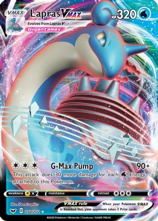 Lapras VMAX 050 - Holofoil - Ultra Rare