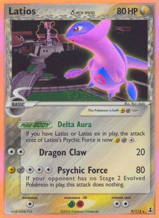 Latios (Delta Species) - Reverse Holofoil - Holo Rare