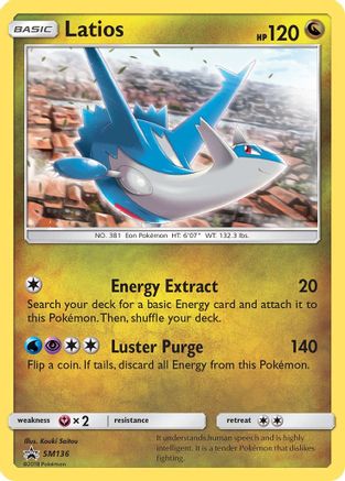 Latios SM136 - Holofoil - Promo