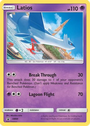 Latios SM88 - Holofoil - Promo