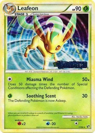 Leafeon - 17/90 (Prerelease)/90 - Holofoil - Promo