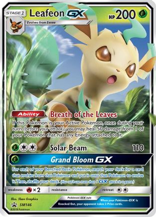 Leafeon GX SM146 - Holofoil - Promo