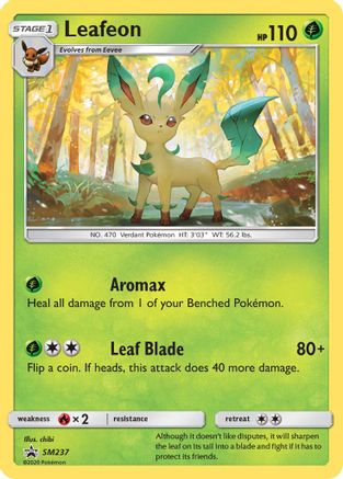Leafeon SM237 - Promo