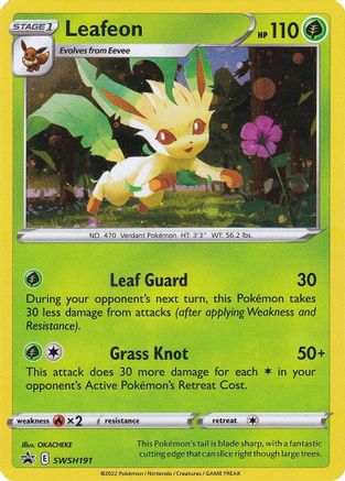 Leafeon SWSH191 - Holofoil - Promo