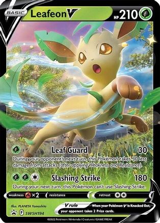 Leafeon V SWSH194 - Holofoil - Promo