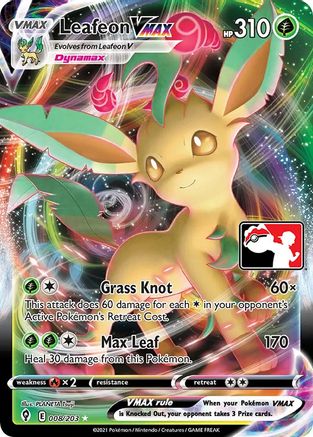 Leafeon VMAX - Holofoil - Ultra Rare