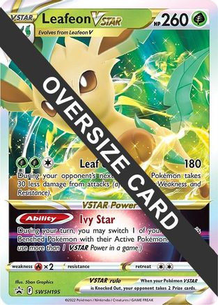 Leafeon VSTAR - SWSH195 - Holofoil - Promo