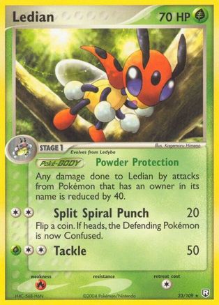 Ledian - Reverse Holofoil - Rare
