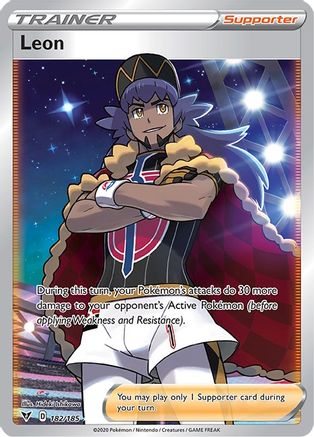 Leon (Full Art) 182 - Holofoil - Ultra Rare
