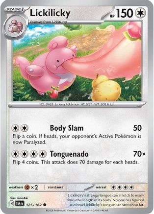 Lickilicky 125  - Common