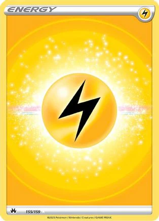 Lightning Energy (Texture Full Art) 155 - Holofoil - Ultra Rare