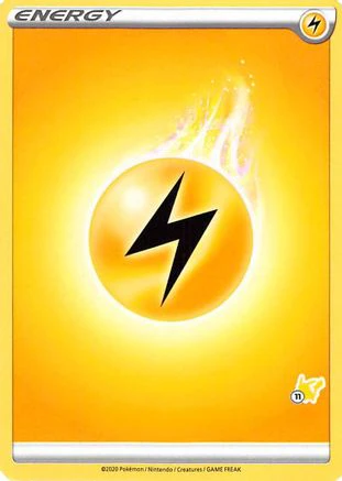 Lightning Energy (#11 Pikachu Stamped)  - Promo