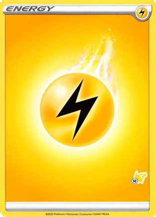 Lightning Energy (#12 Pikachu Stamped)  - Promo