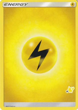 Lightning Energy (#21 Pikachu Stamped)  - Promo