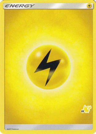 Lightning Energy (#22 Pikachu Stamped)  - Promo