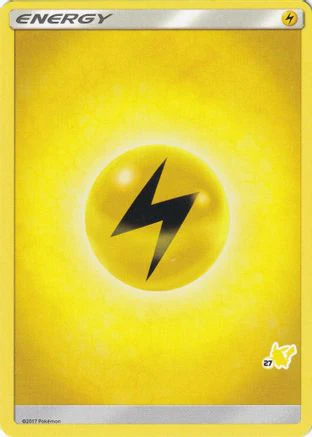 Lightning Energy (#27 Pikachu Stamped)  - Promo