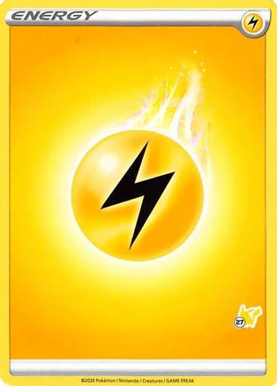 Lightning Energy (#27 Pikachu Stamped)  - Promo