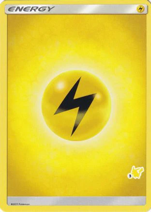 Lightning Energy (#3 Pikachu Stamped)  - Promo