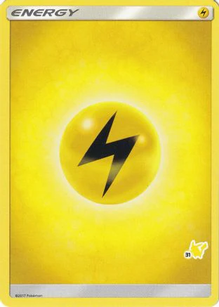 Lightning Energy (#31 Pikachu Stamped)  - Promo