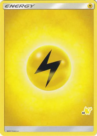 Lightning Energy (#43 Pikachu Stamped)  - Promo