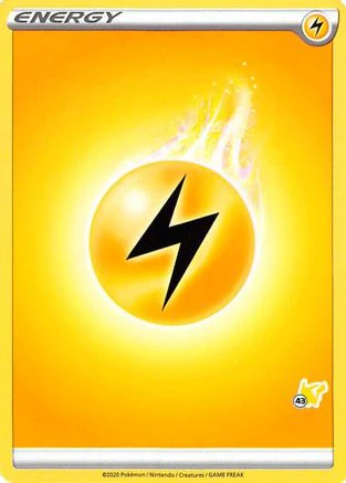 Lightning Energy (#43 Pikachu Stamped)  - Promo