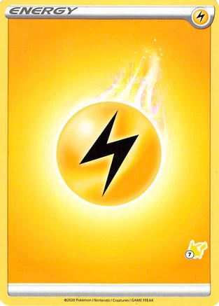 Lightning Energy (#7 Pikachu Stamped)  - Promo
