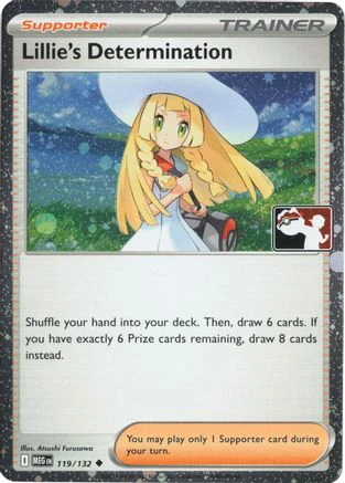 Lillie's Determination (Cosmos Holo) 119/132 - Holofoil - Uncommon