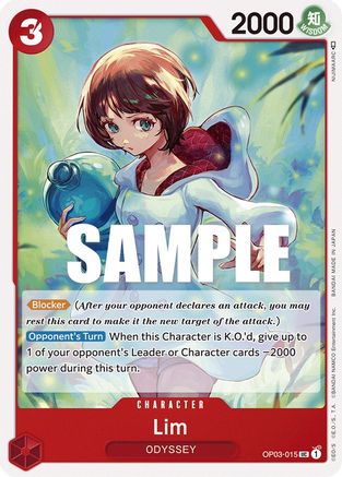 Lim (OP03-015) - Uncommon