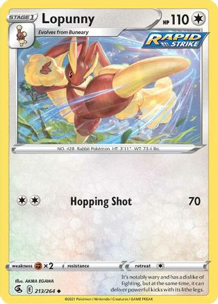 Lopunny 213 - Uncommon