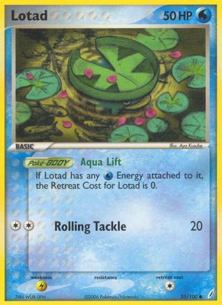 Lotad 055 - Reverse Holofoil - Common