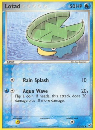 Lotad 063/107 - Reverse Holofoil - Common