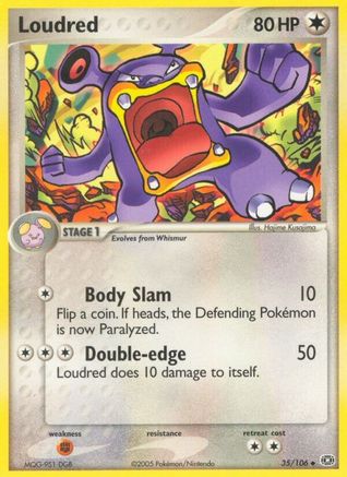 Loudred - Reverse Holofoil - Uncommon