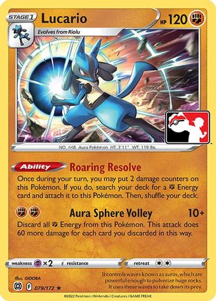 Lucario - 079/172/172 - Rare - Image 27