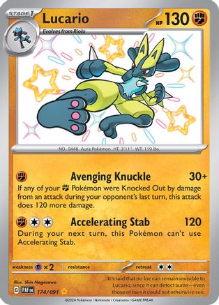 Lucario 174 - Holofoil - Shiny Rare
