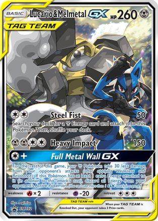 Lucario & Melmetal GX SM192 - Holofoil - Promo