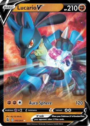 Lucario V 146 - Holofoil - Ultra Rare