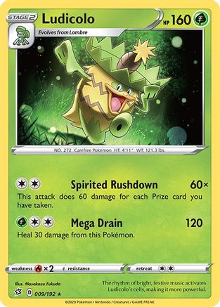 Ludicolo 009 - Rare
