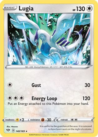 Lugia 140 - Rare